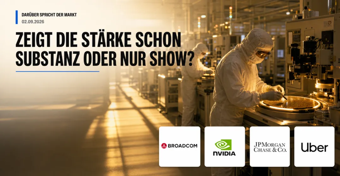 Teaserbild von Darüber spricht der Markt: Zeigt die Stärke schon Substanz oder nur Show?