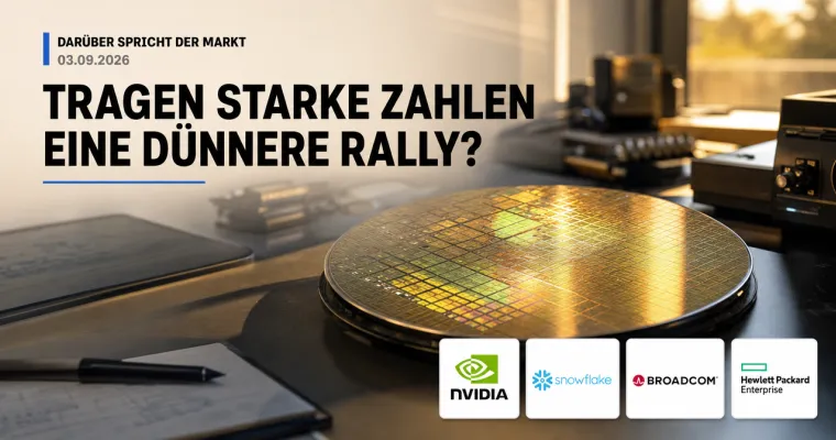 Teaserbild von Darüber spricht der Markt: Tragen starke Zahlen eine dünnere Rally?