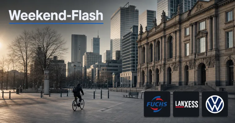 Teaserbild von Weekend-Flash: Ölpreis und Zinsen belasten – DAX verliert 1,9 Prozent
