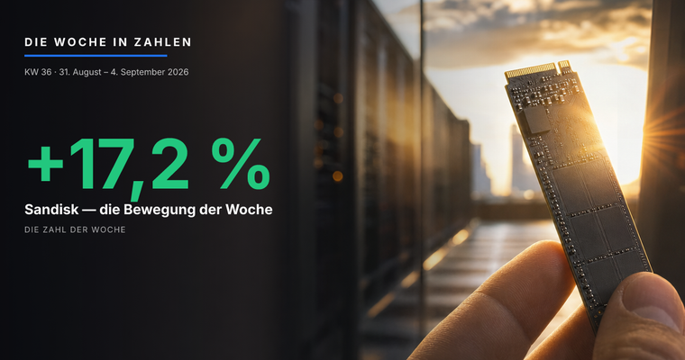 Teaserbild von Die Woche in Zahlen: Steigende Ölpreise belasten die europäischen Börsen