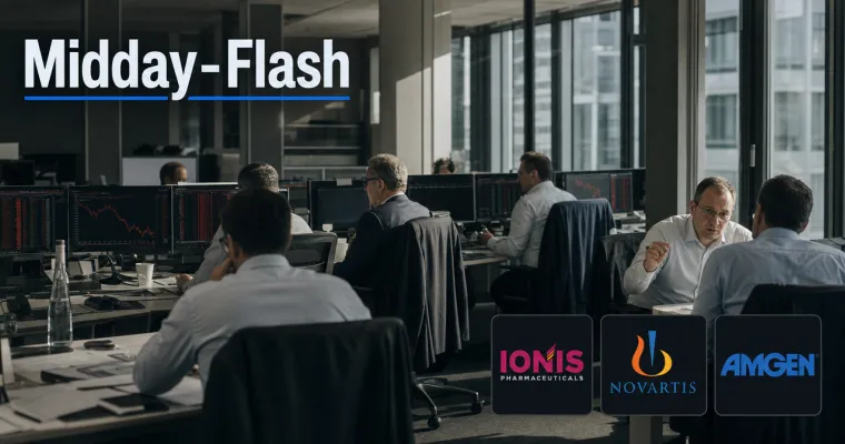 Teaserbild von Midday-Flash: Schwache Industrieproduktion – DAX gibt leicht nach