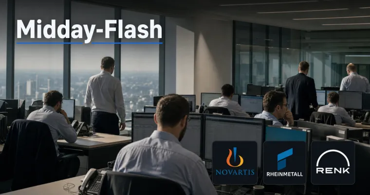 Teaserbild von Midday-Flash: Ölpreis auf Julihoch – DAX gibt leicht nach
