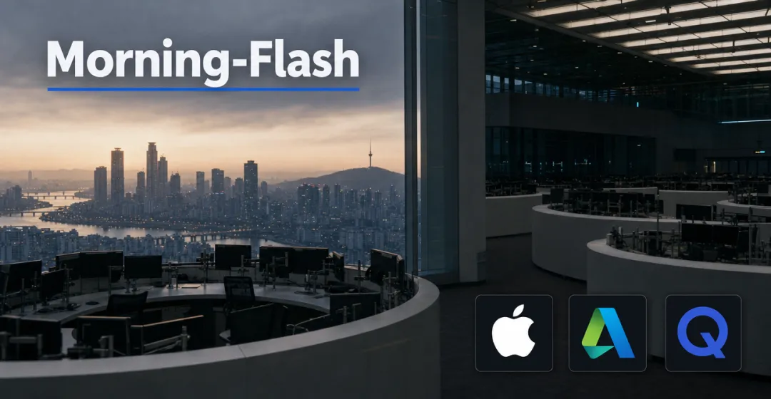 Teaserbild von Morning-Flash: KOSPI zieht an – DAX-Future tritt auf der Stelle