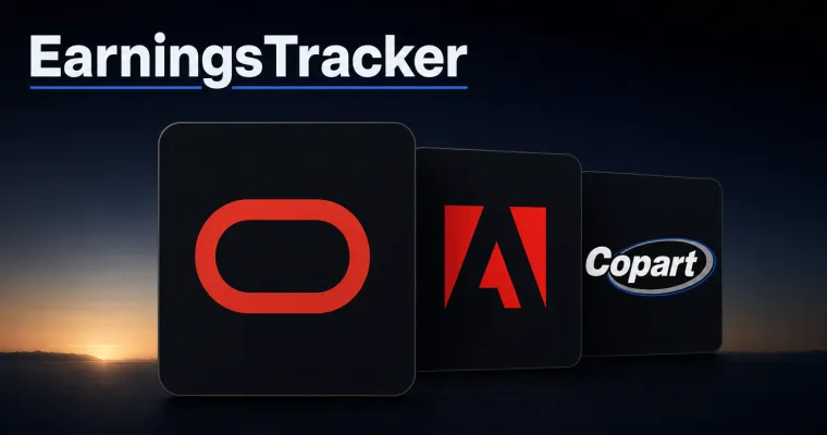 Teaserbild von EarningsTracker: Adobe, Oracle und Copart legen nachbörslich vor