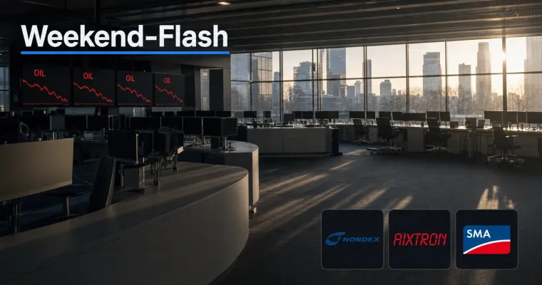 Teaserbild von Weekend-Flash: Ölpreis über 100 Dollar – EZB reagiert mit Zinserhöhung