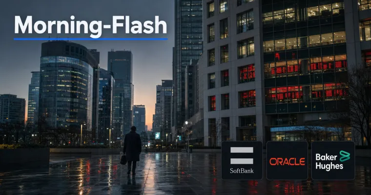 Teaserbild von Morning-Flash: KI-Sorgen belasten Tech – KOSPI bricht 3,3 Prozent ein
