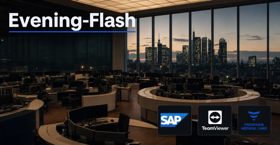 Teaserbild von Evening-Flash: KI-Bremsdebatte drückt Chipwerte – Ölpreis zieht an