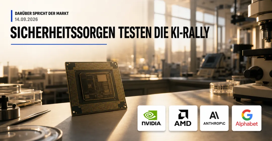 Teaserbild von Darüber spricht der Markt: Sicherheitssorgen testen die KI-Rally