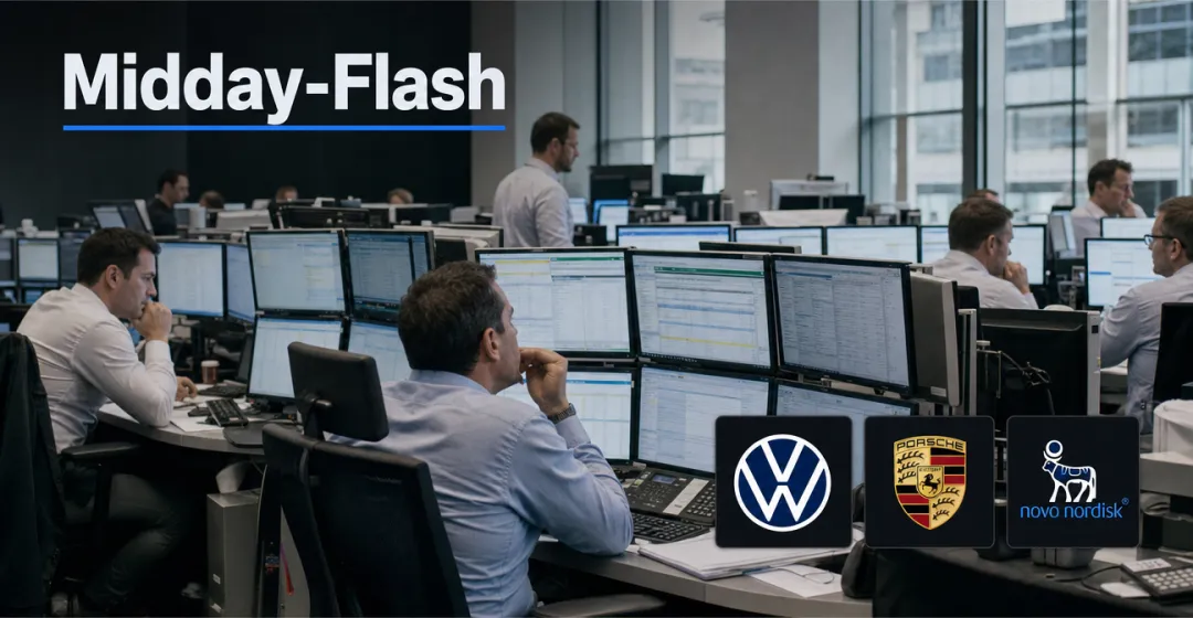 Teaserbild von Midday-Flash: DAX steigt über 25.500 Punkte trotz Autosektor-Sorgen