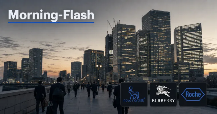 Teaserbild von Morning-Flash: Samsung und TSMC treiben Chipwerte, Brent über 100 Dollar