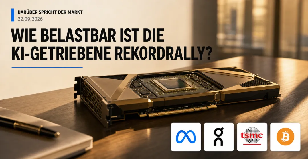 Teaserbild von Darüber spricht der Markt: Wie belastbar ist die KI-getriebene Rekordrally?