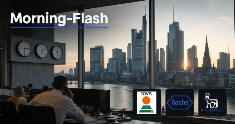 Teaserbild von Morning-Flash: Xi-Besuch in Washington beginnt – Futures kaum bewegt