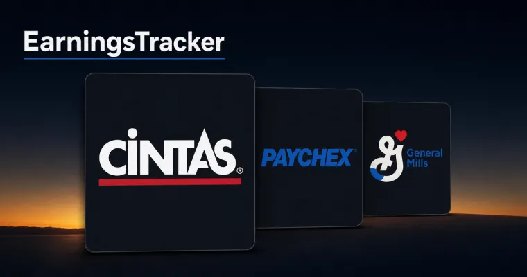 Teaserbild von EarningsTracker: Cintas, General Mills und Paychex im Blick