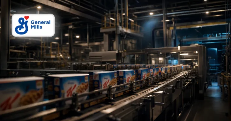 Teaserbild von GENERAL MILLS: Organischer Umsatz stagniert, Prognose bleibt stehen