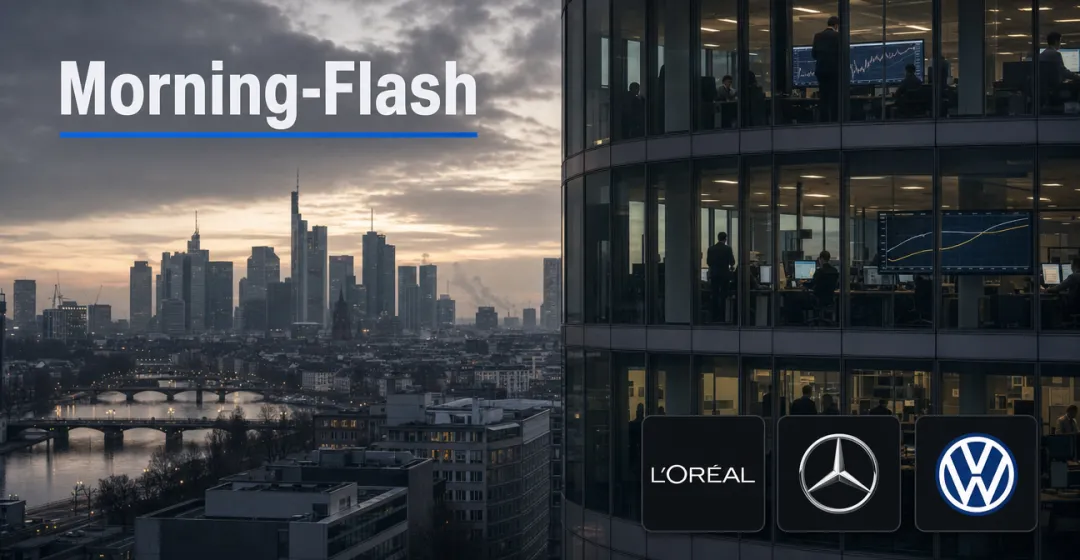 Teaserbild von Morning-Flash: US-Zehnjahresrendite auf Hoch seit 2007 – Futures im Minus