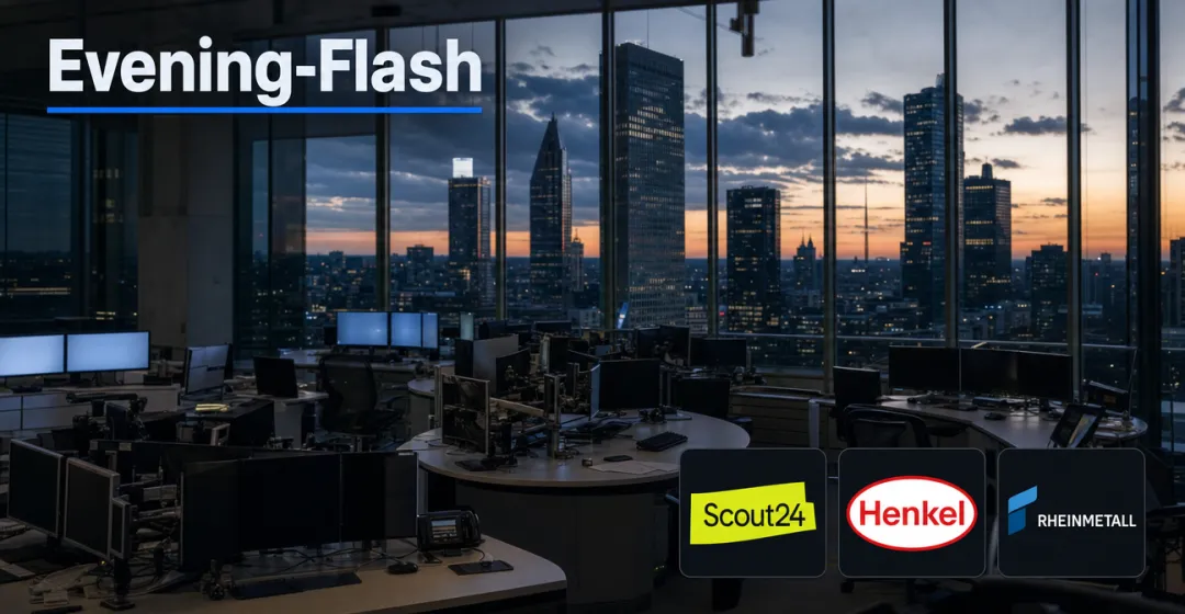 Teaserbild von Evening-Flash: Ölpreis zieht an – Rüstungswerte drücken den DAX