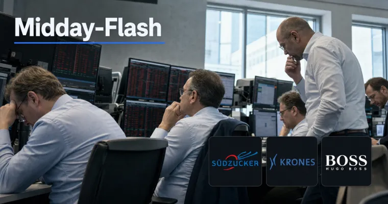 Teaserbild von Midday-Flash: OpenAI-Trainingsstopp belastet Chipwerte