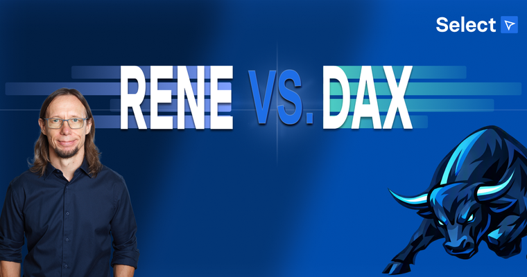 Teaserbild von Rene gegen den DAX: Die Ansage steht