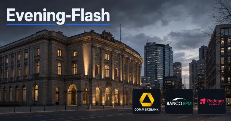 Teaserbild von Evening-Flash: Steigende Renditen belasten den DAX