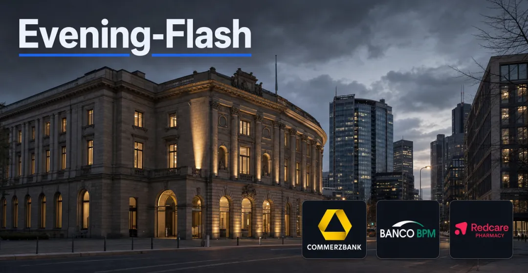 Teaserbild von Evening-Flash: Ölpreis stürzt ab – Renditen belasten den DAX