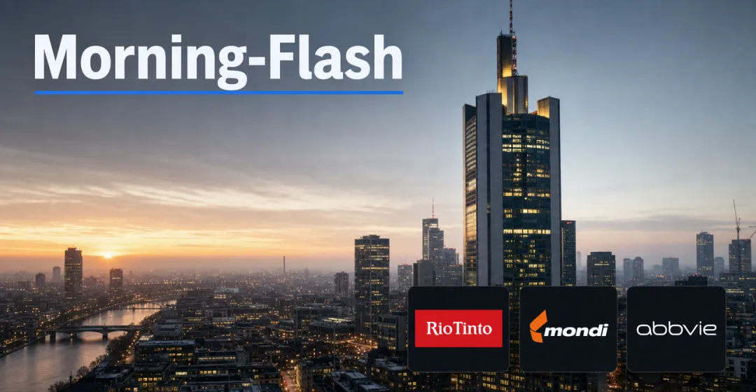 Teaserbild von Morning-Flash: Nikkei klettert um 2 % nach US-Chip-Gewinnen