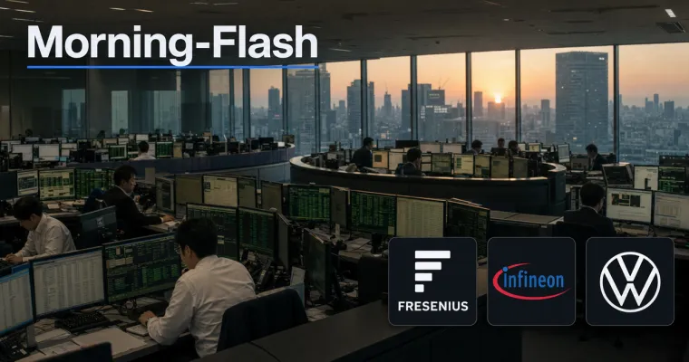 Teaserbild von Morning-Flash: Nikkei springt – DAX-Future verliert leicht