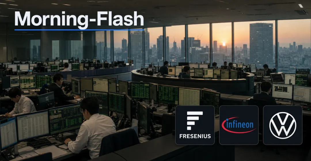 Teaserbild von Morning-Flash: Nikkei springt – DAX-Future verliert leicht