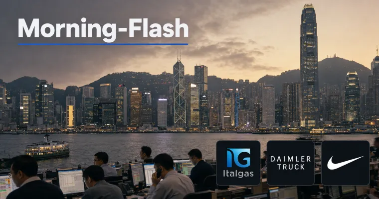 Teaserbild von Morning-Flash: Hang Seng fällt – Futures vor US-Jobdaten im Plus
