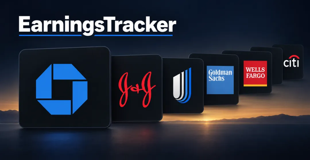 Teaserbild von EarningsTracker: Bankenauftakt: JPMorgan, Goldman und Citi im Fokus