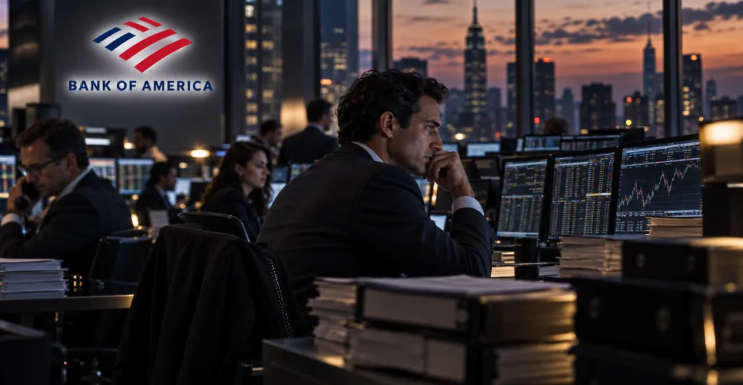 Teaserbild von BANK OF AMERICA: Strafe drückt Gewinn – auch bereinigt fehlen zwei Cent