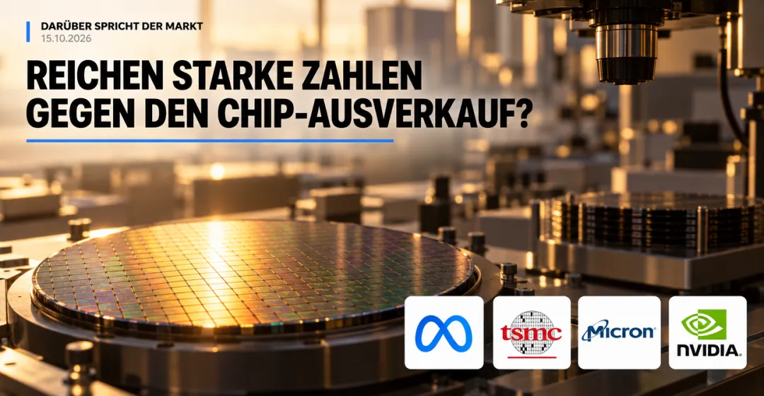 Teaserbild von Darüber spricht der Markt: Reichen starke Zahlen gegen den Chip-Ausverkauf?