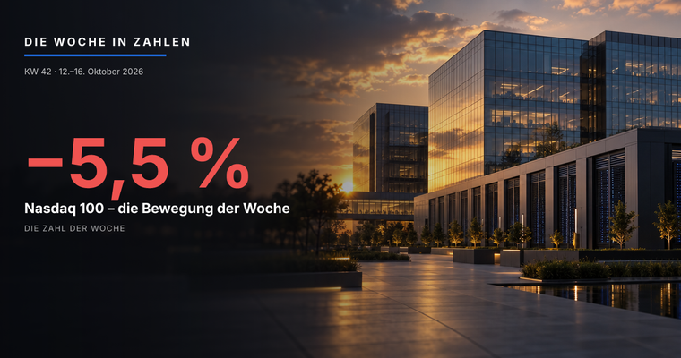 Teaserbild von Die Woche in Zahlen: Inflation und KI-Zweifel setzen Technologiewerten zu