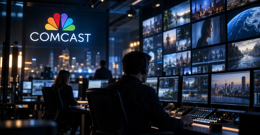 Teaserbild von COMCAST: Peacock verdient Geld – das Kabelnetz verliert an Boden