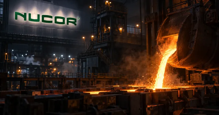 Teaserbild von NUCOR: Gewinn je Aktie mehr als verdoppelt – doch es reicht nicht