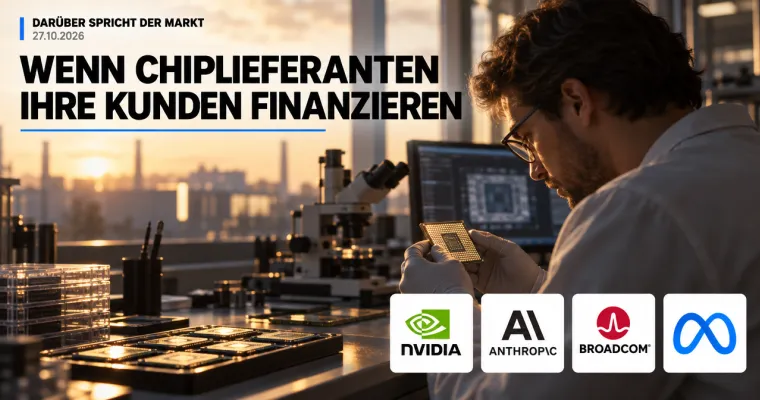 Teaserbild von Darüber spricht der Markt: Wenn Chiplieferanten ihre Kunden finanzieren