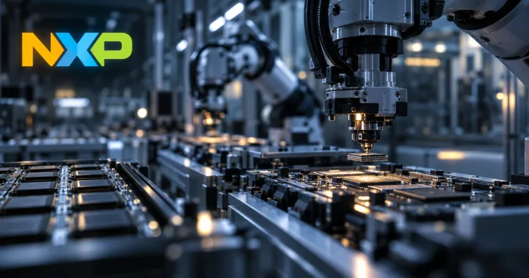Teaserbild von NXP SEMICONDUCTORS: Industrial IoT wächst um 39 Prozent – der Ausblick bremst