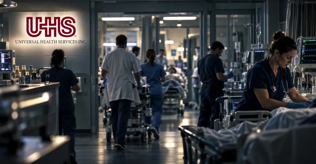 Teaserbild von UNIVERSAL HEALTH SERVICES: Gewinn je Aktie über Konsens – der Vorsprung hängt am Staat