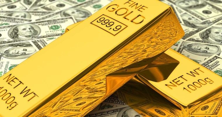 Gold fällt in Richtung Zweiwochentief zurück