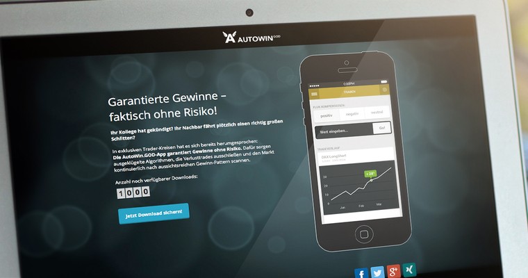 Wahnsinn: Neue „AutoWin.GOD“-App !