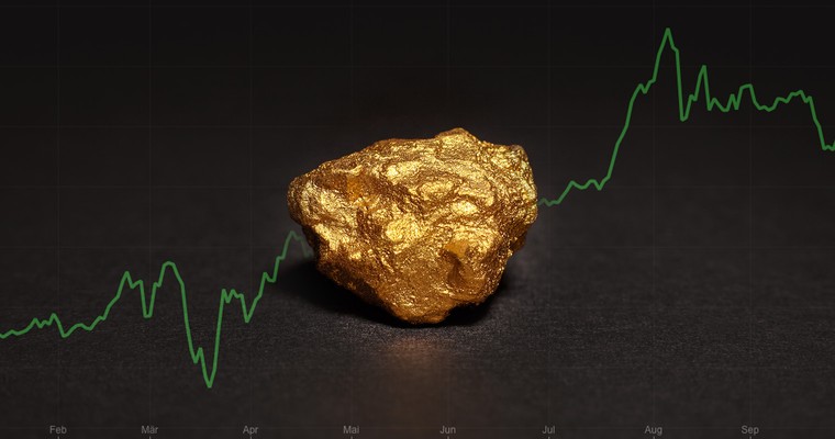 Gold steigt auf knappes Zweiwochenhoch