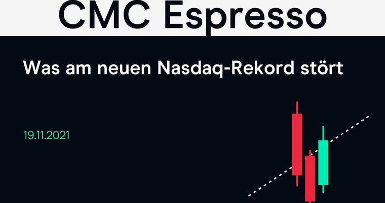 CMC Espresso: Was am neuen Nasdaq-Rekord stört