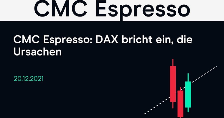 CMC Espresso: DAX bricht ein, die Ursachen