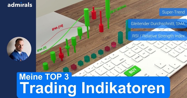 Meine TOP3 Indikatoren für den Handel 🔵 TUTORIAL | Super-Trend | SMA Gleitender Durchschnitt | RSI