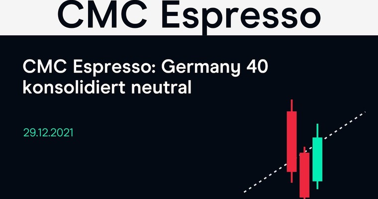 CMC Espresso: Germany 40 konsolidiert neutral