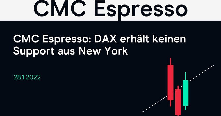 CMC Espresso: DAX erhält keinen Support aus New York