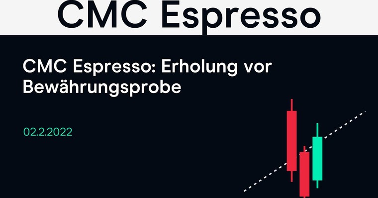 CMC Espresso: Erholung vor Bewährungsprobe