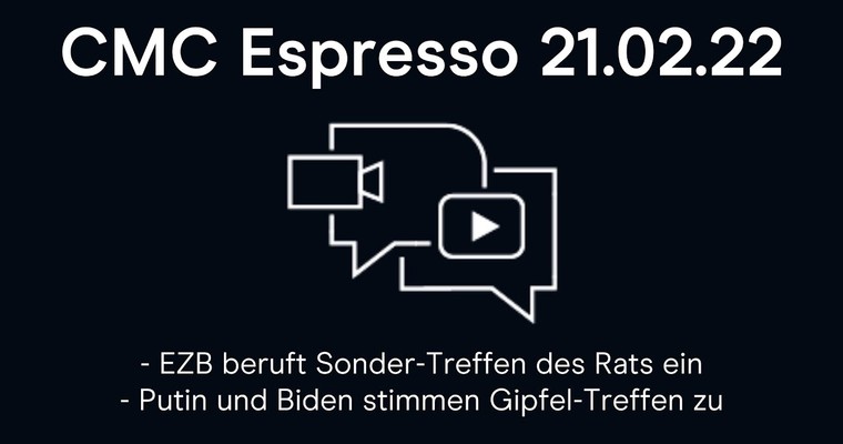 CMC Espresso: Warum diese Woche heftig wird