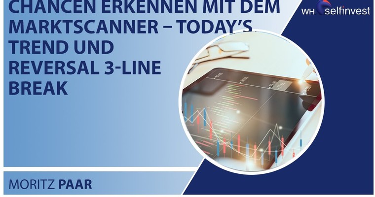 Chancen erkennen mit dem Marktscanner – Today’s Trend und Reversal 3-Line Break