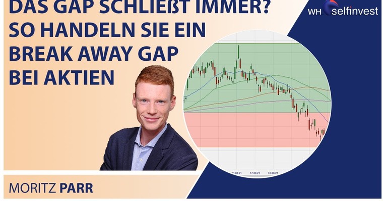 Das Gap schließt immer? So handeln Sie ein Break Away Gap bei Aktien