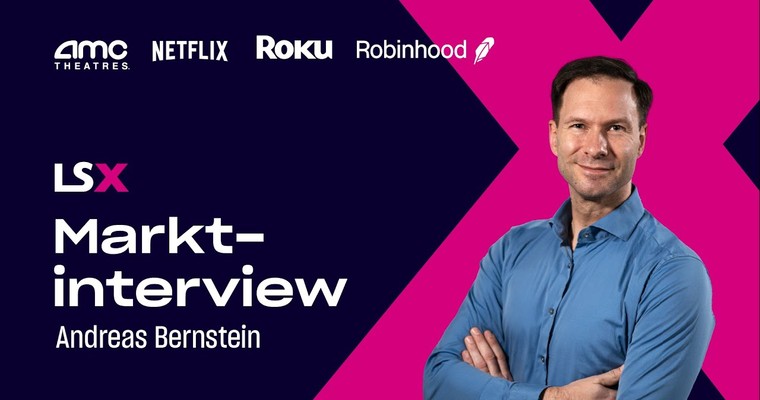 DAX vor der EZB-Sitzung abwartend, Netflix übernimmt Roku? AMC und Robinhood als Aktienwerte heute